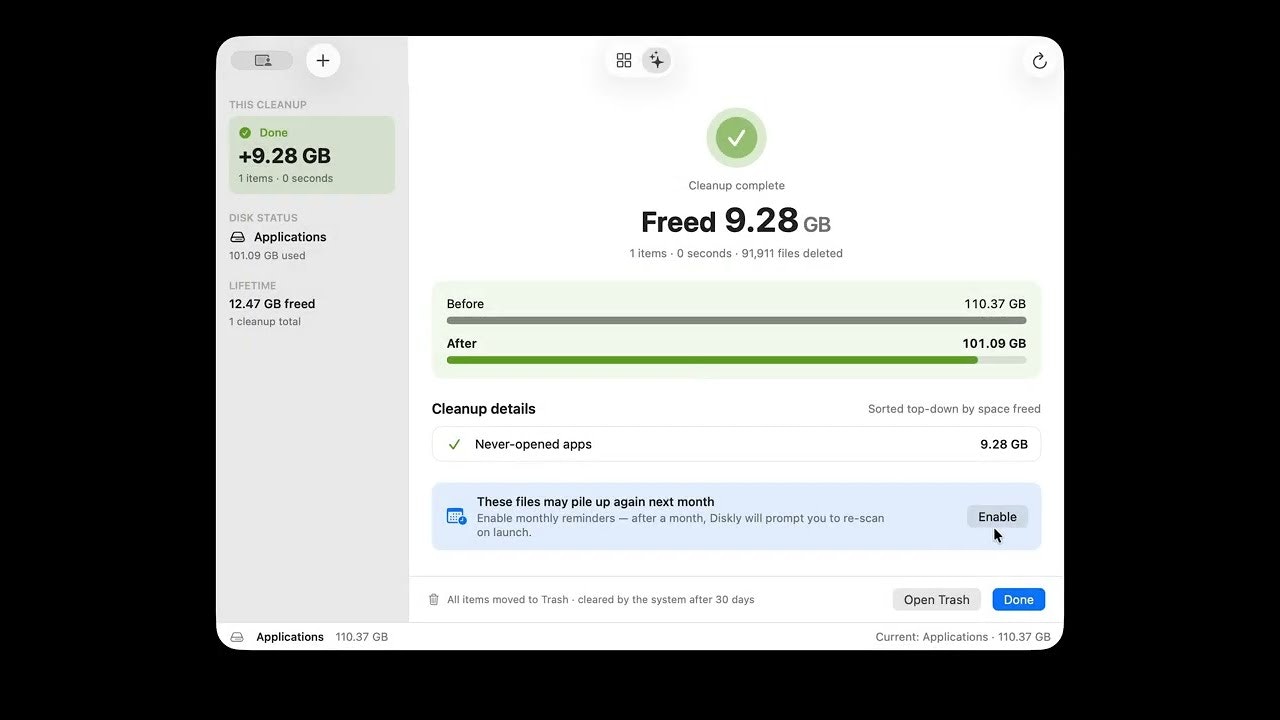 Diskly — See your Mac disk clearly gallery image