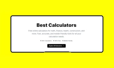 The No 1 Calculators and Tools Hub! gallery image