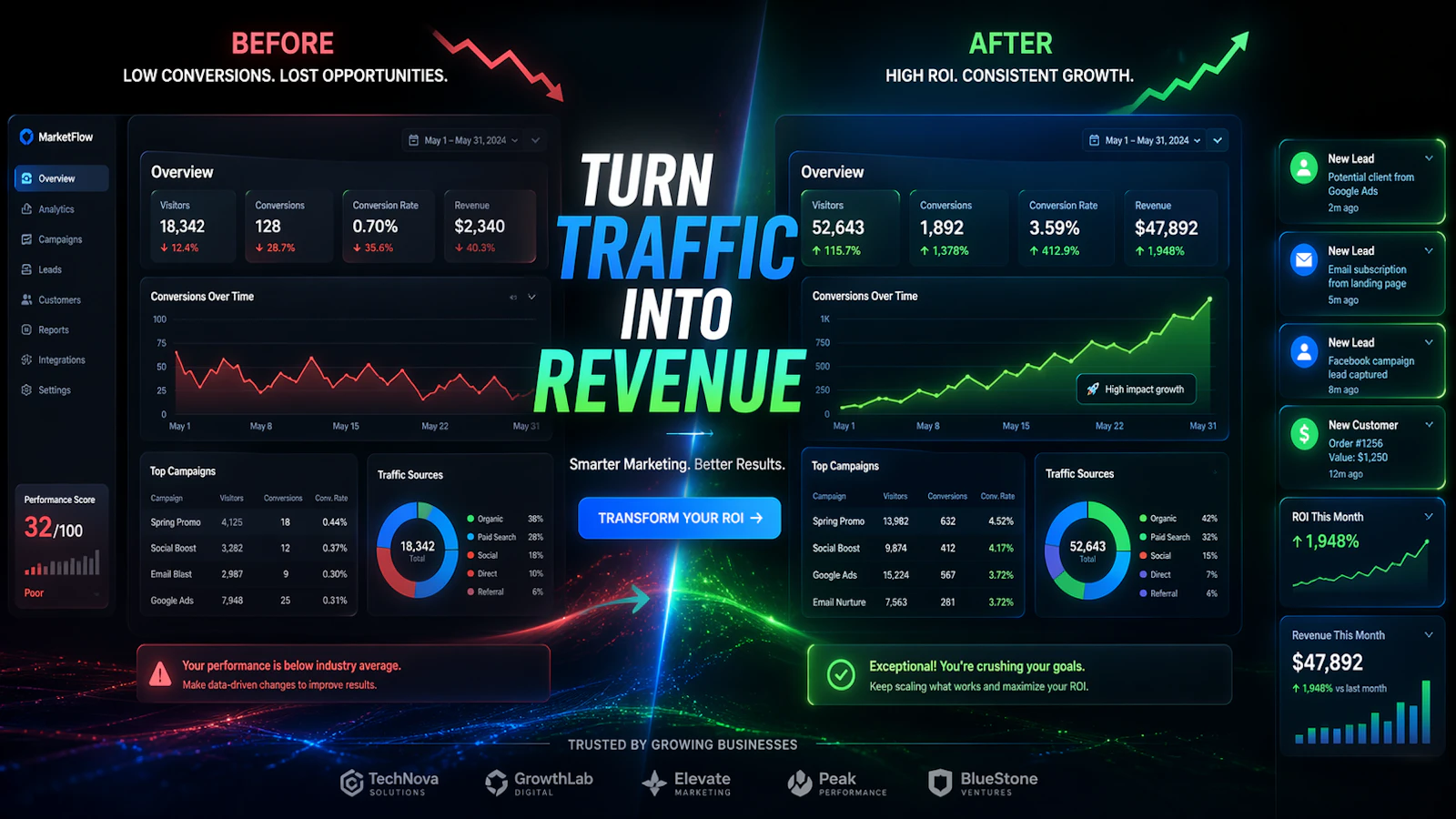 TechX Performance Marketing System screenshot 5