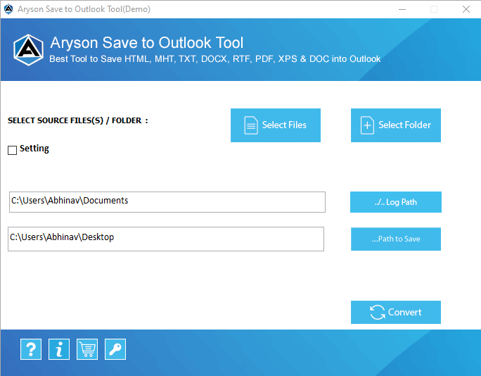 Aryson Simpan ke Alat Outlook media 1