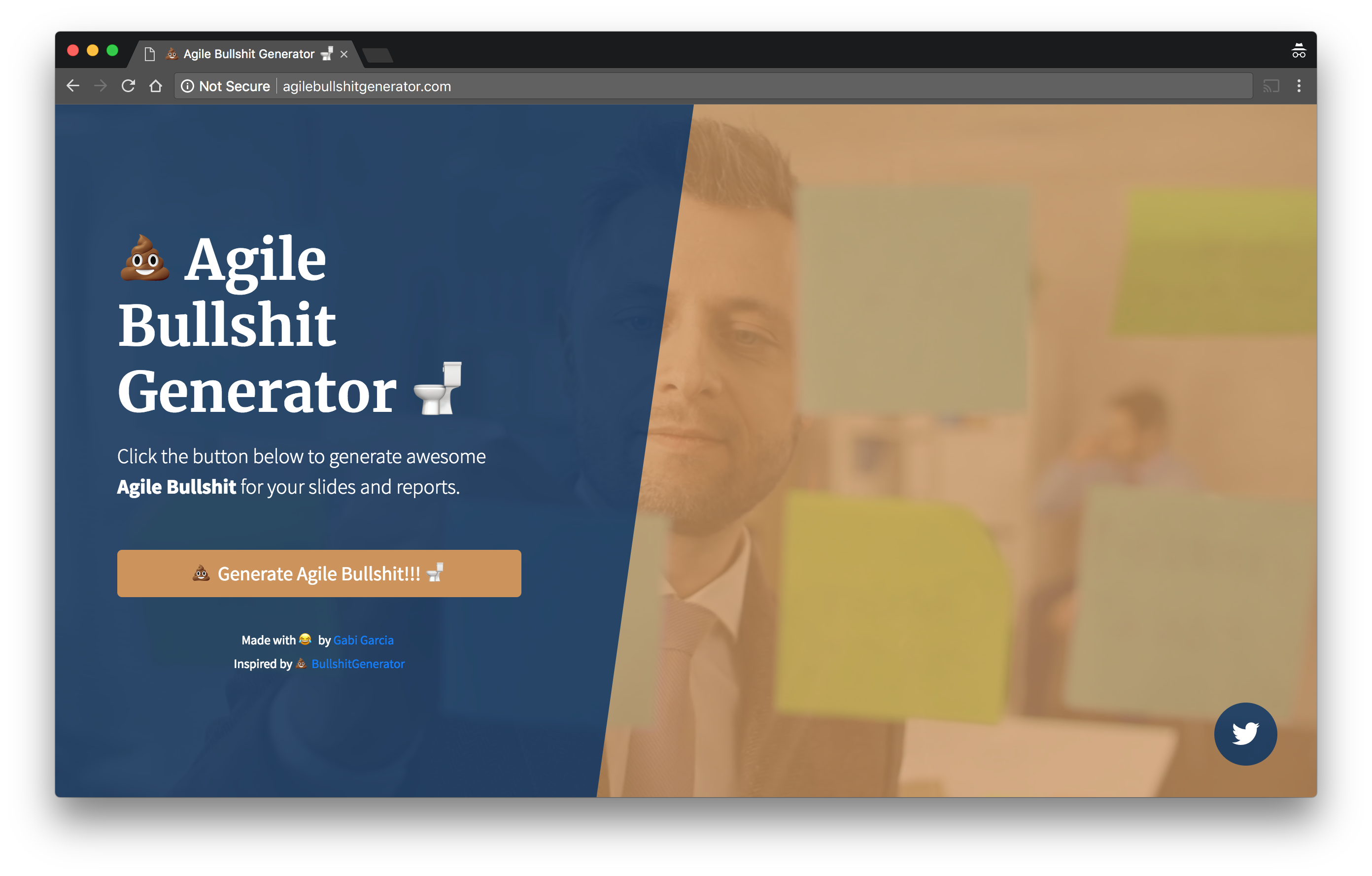 Agile bullshit Generator gallery image