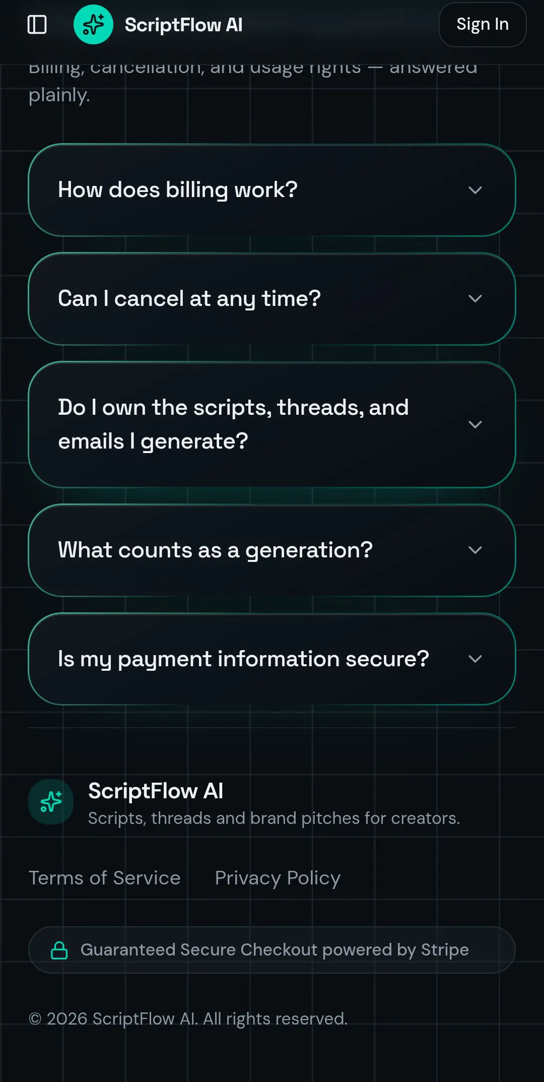 ScriptFlow AI  gallery image