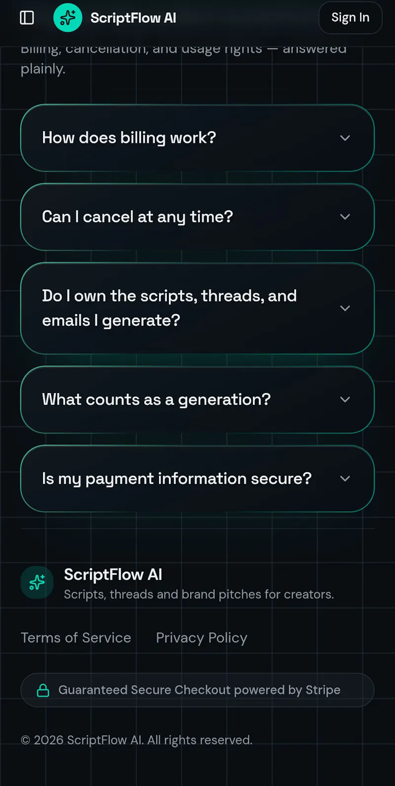 ScriptFlow AI  screenshot 4