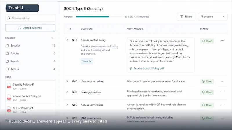 Trustfill screenshot 4