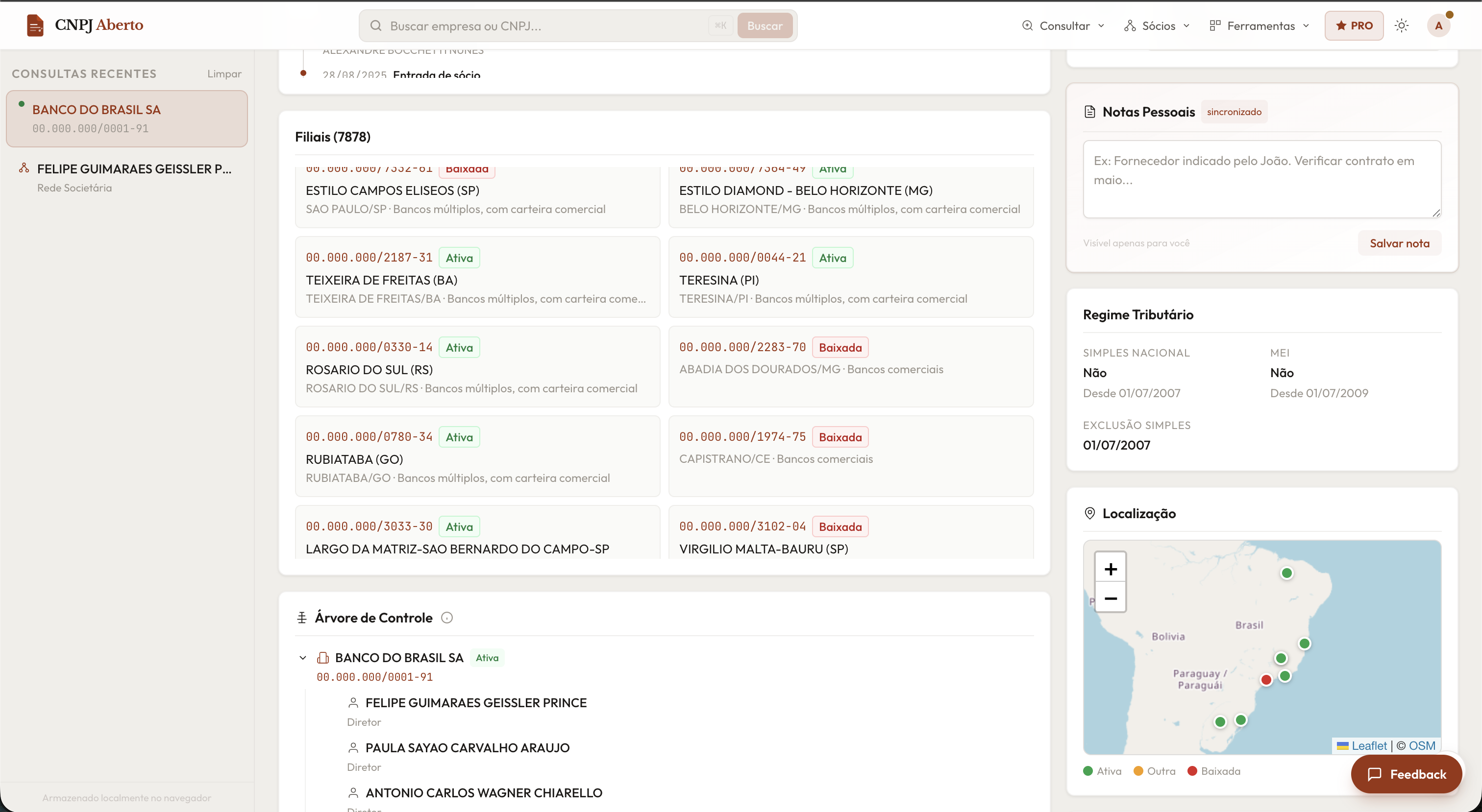 #1 Company intelligence tool for Brazil gallery image