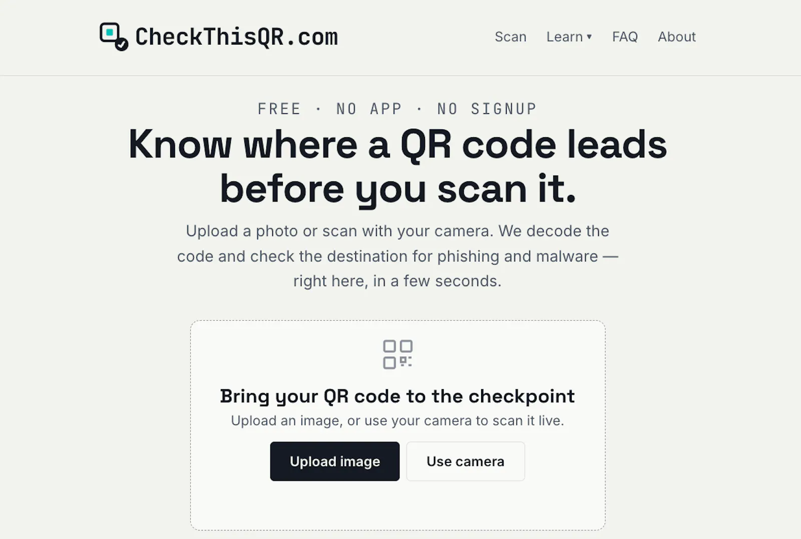 CheckThisQR screenshot 1