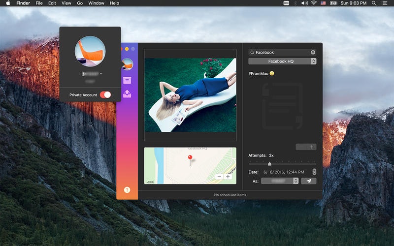 Inxtify - Uploader for Instagram