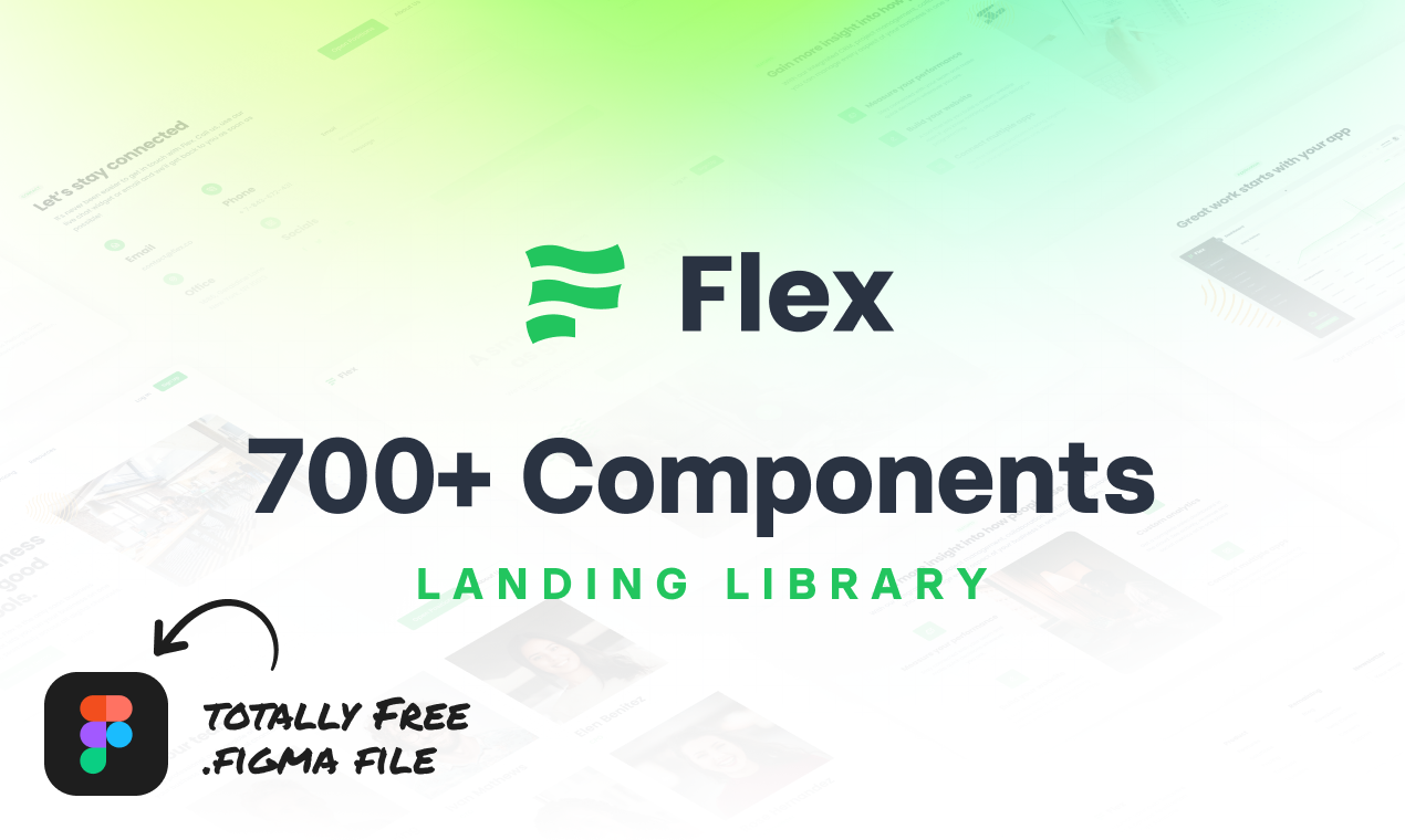 Flex-ui-library-for-figma – 为 Tailwind CSS 构建的 700 多个免费 Figma 部分 – 搞英语 ...