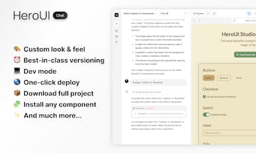 HeroUI Chat gallery image