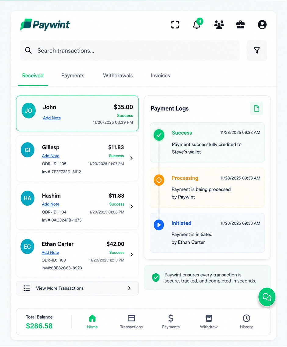 Paywint Real-Time Payments gallery image