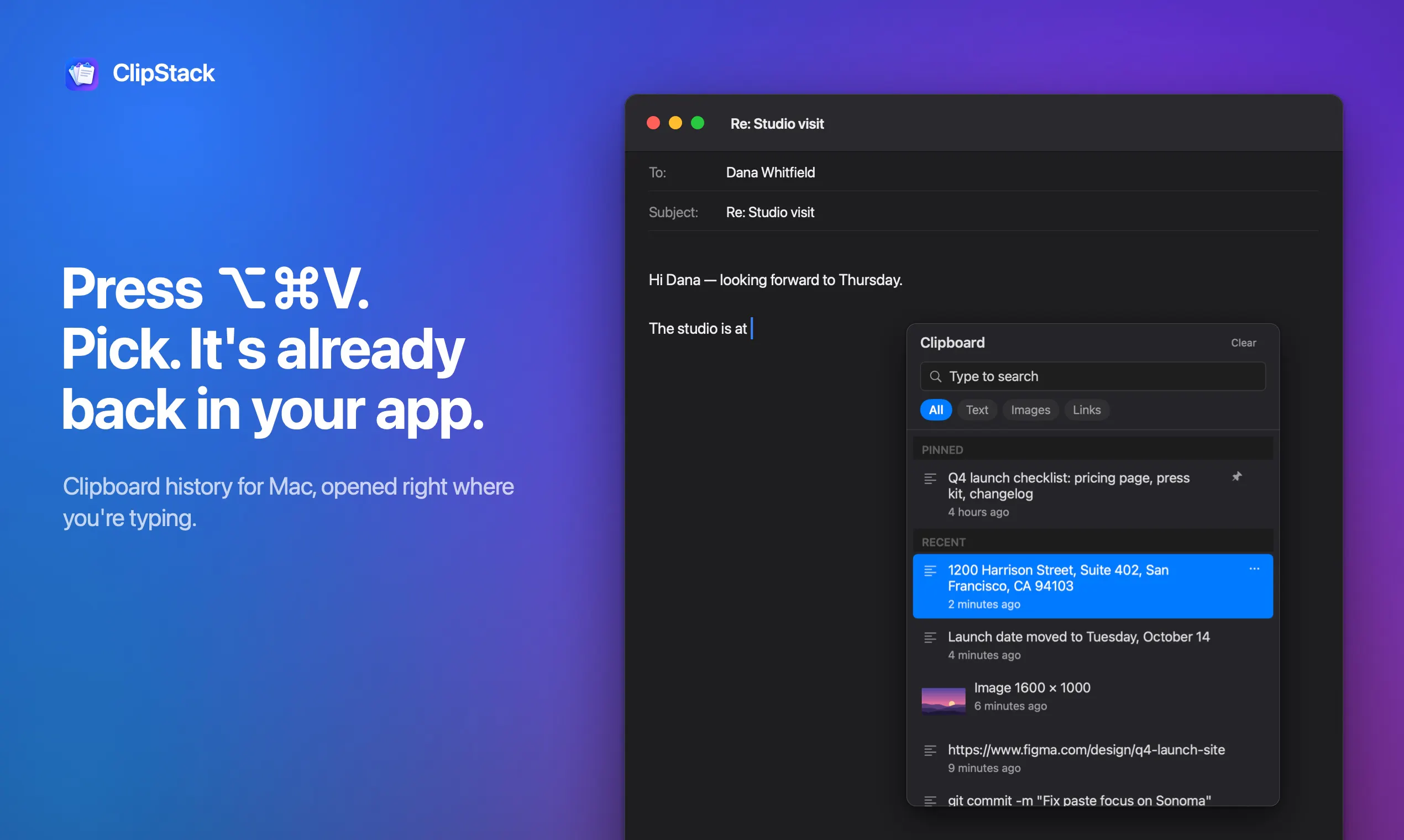 ClipStack gallery image