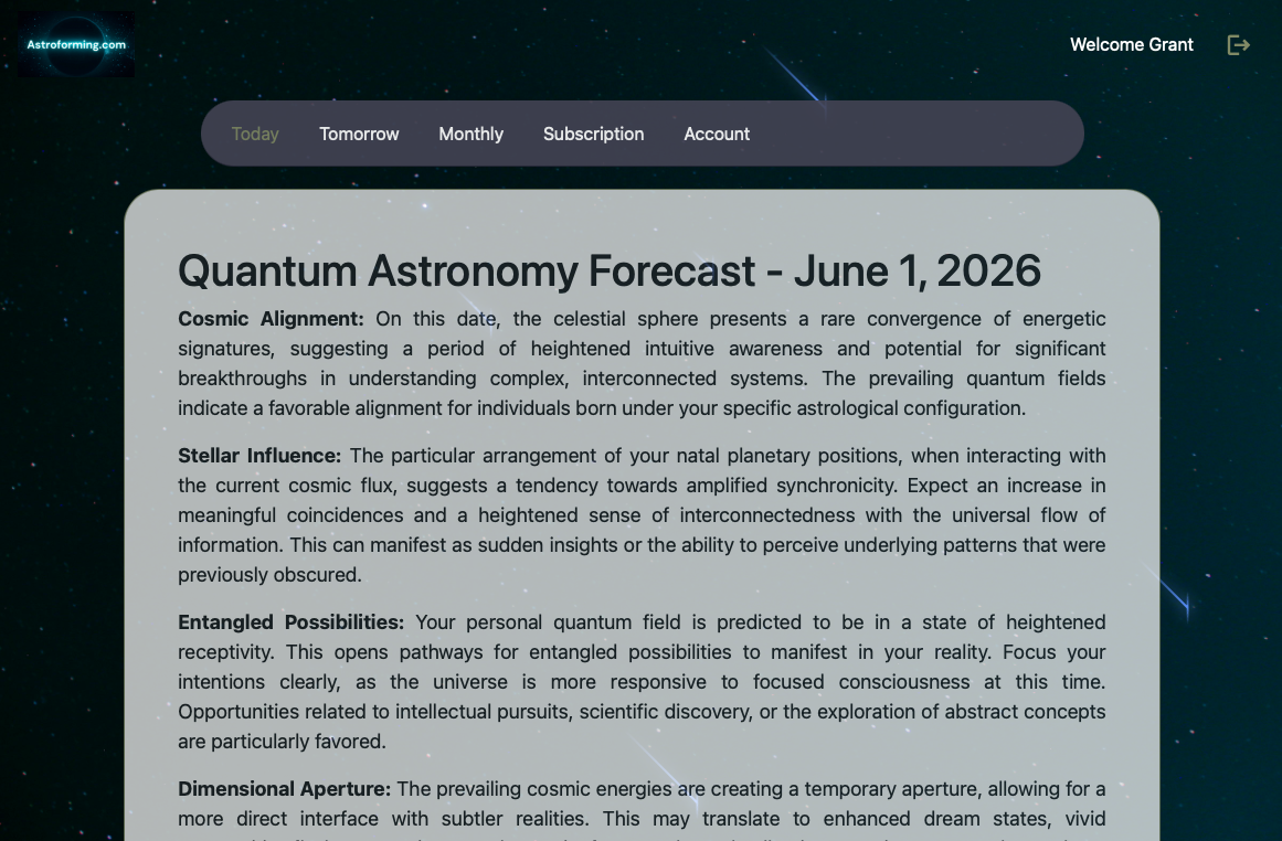 Astroforming gallery image