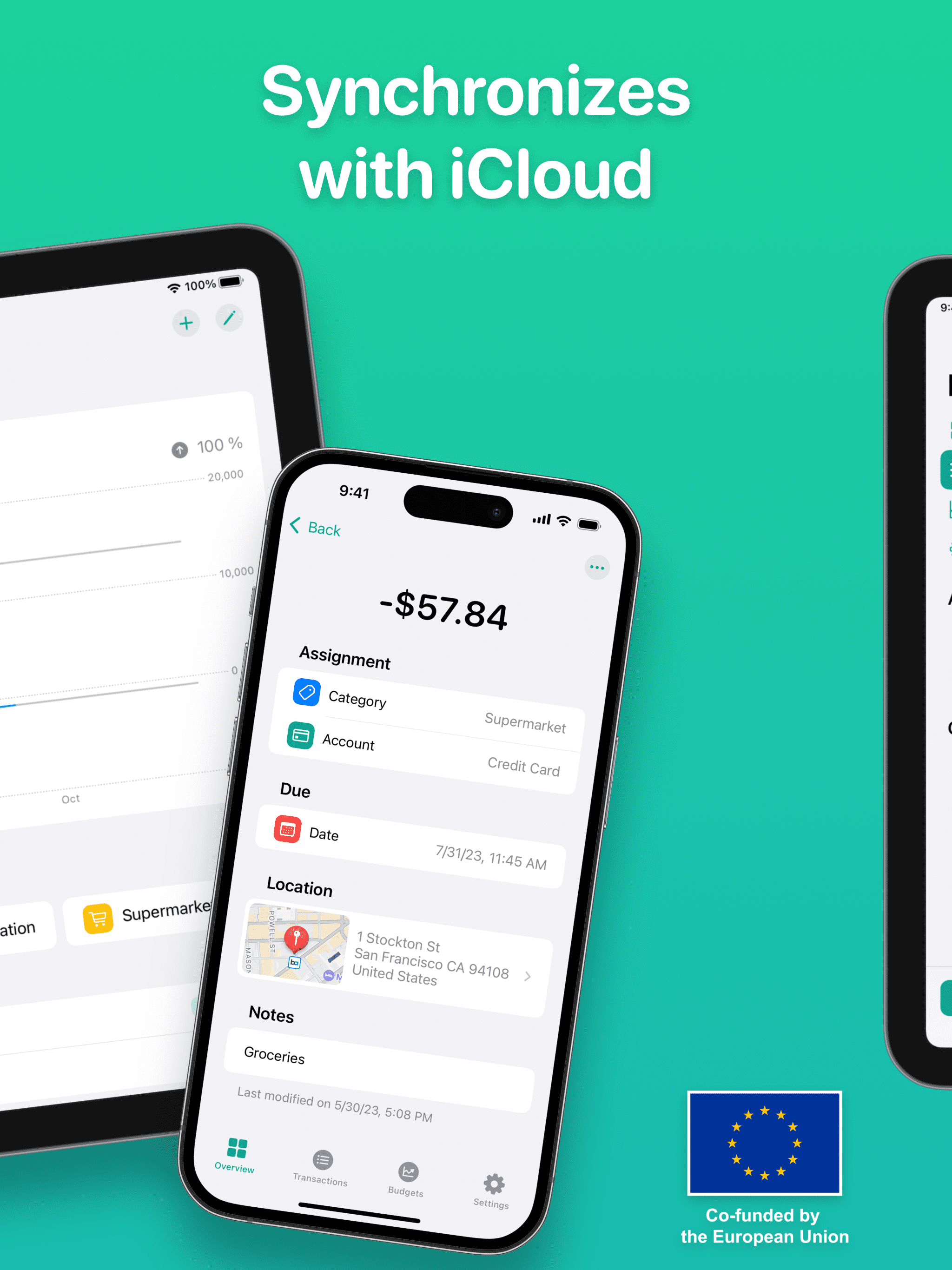 예산 흐름 - iOS, iPados 및 MacOS의 재무 관리자 및 플래너 미디어 3