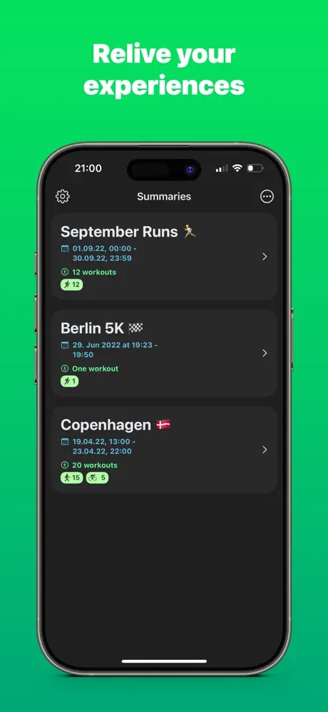 Sumry - HealthKit verilerinizi özetlere, haritalara ve içgörülere dönüştürün medya 7