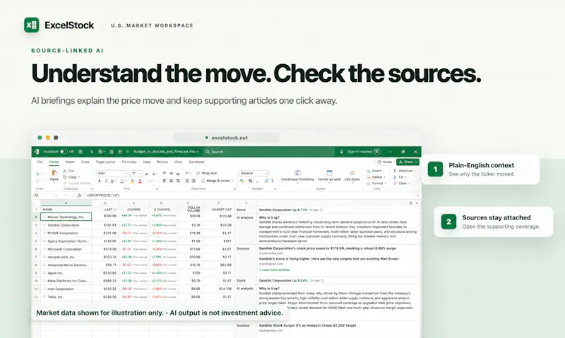ExcelStock screenshot 5