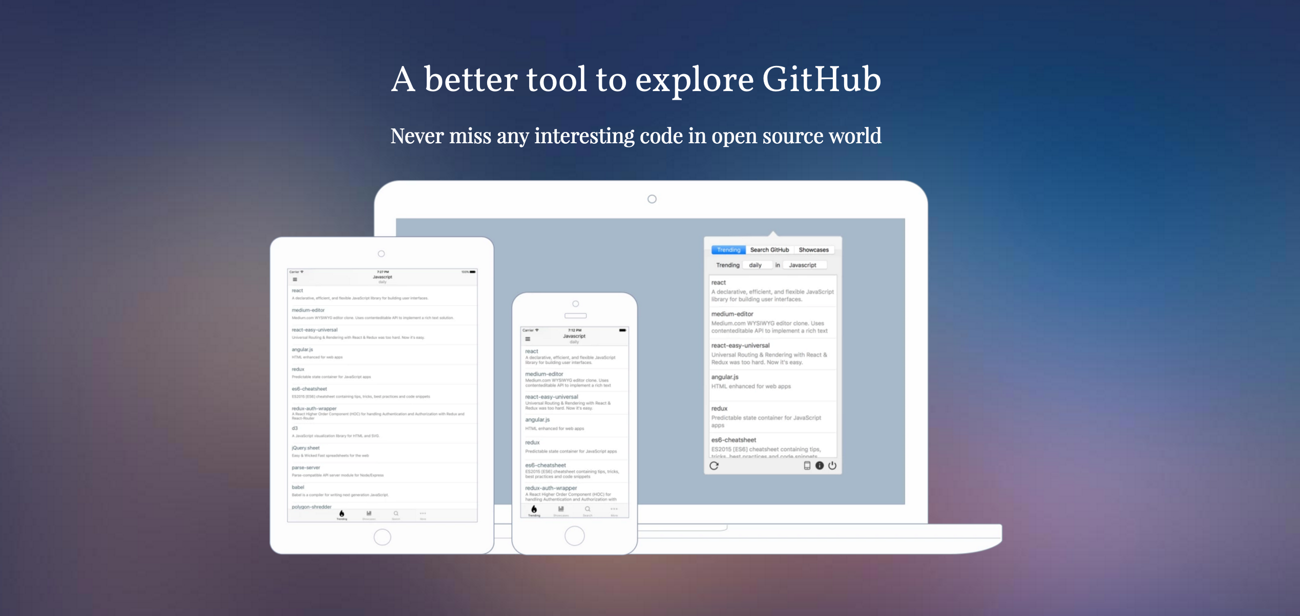 Explorer for GitHub Image