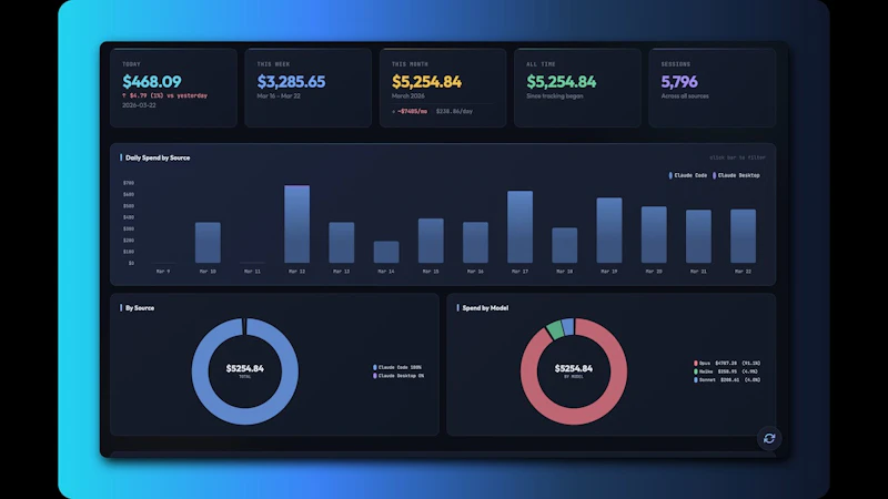 Claude Usage Tracker screenshot 1 (video preview)