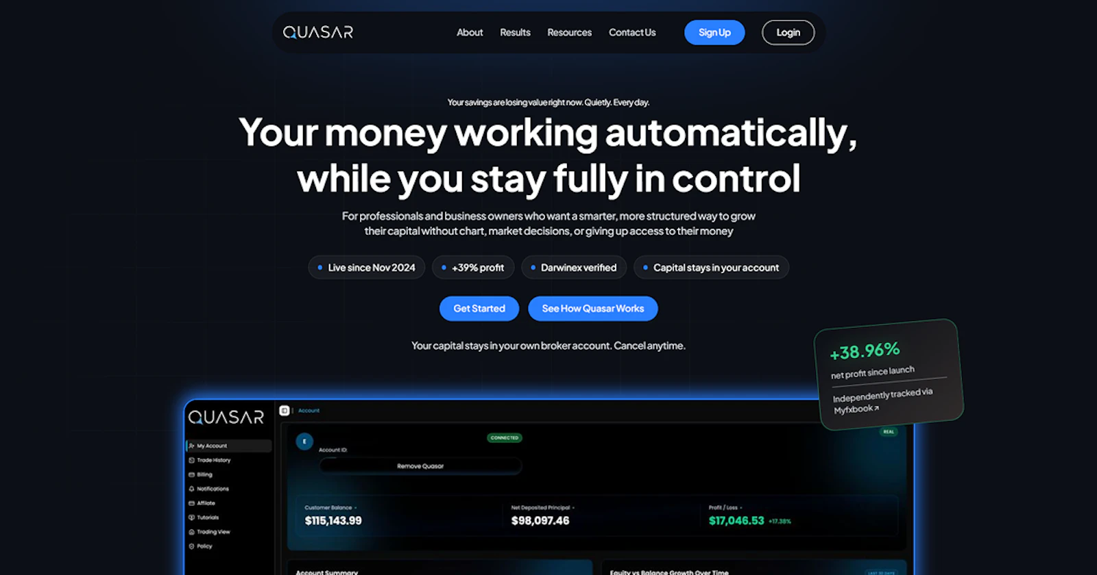 Quasar Systems screenshot 1