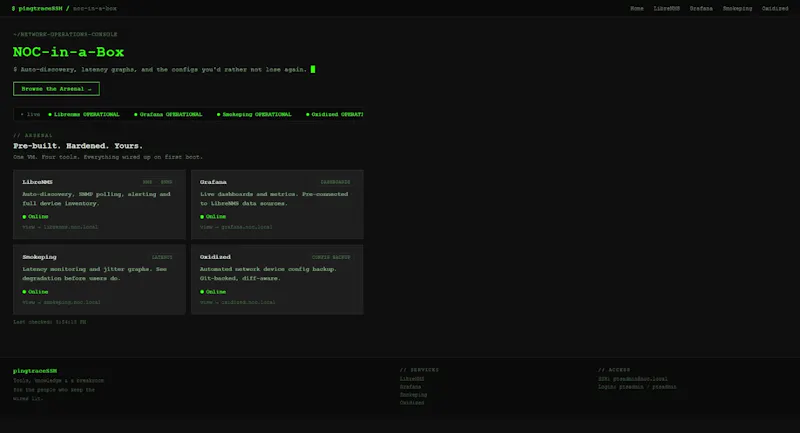 NOC-in-a-Box screenshot 1