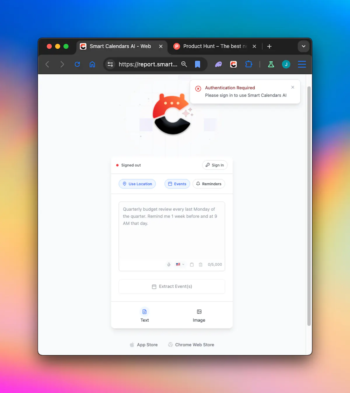 Smart Calendars AI