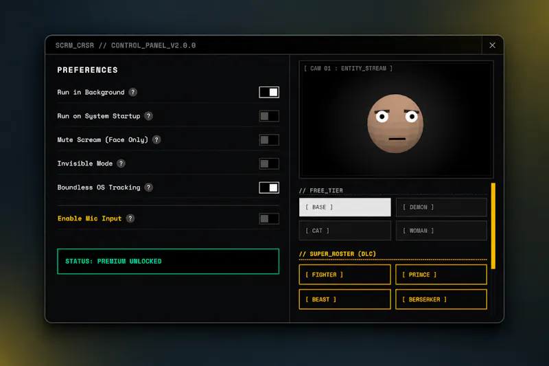 ScreamCursor screenshot 3
