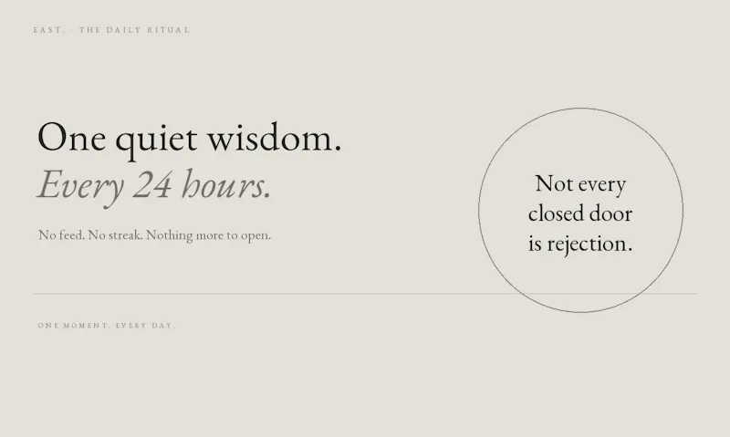 EAST. Daily Wisdom screenshot 1