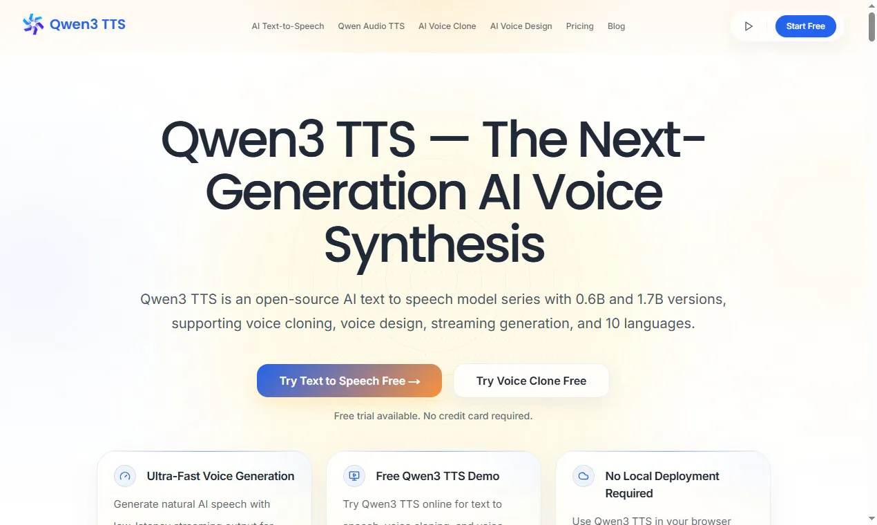 Qwen3 TTS gallery image