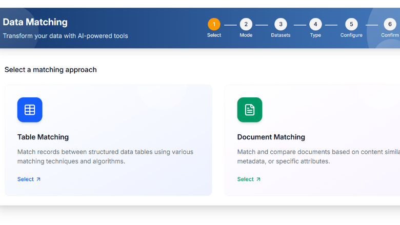 Média Matchx - Plateforme de qualité et de correspondance des données alimentées par AI pour l'entreprise 4