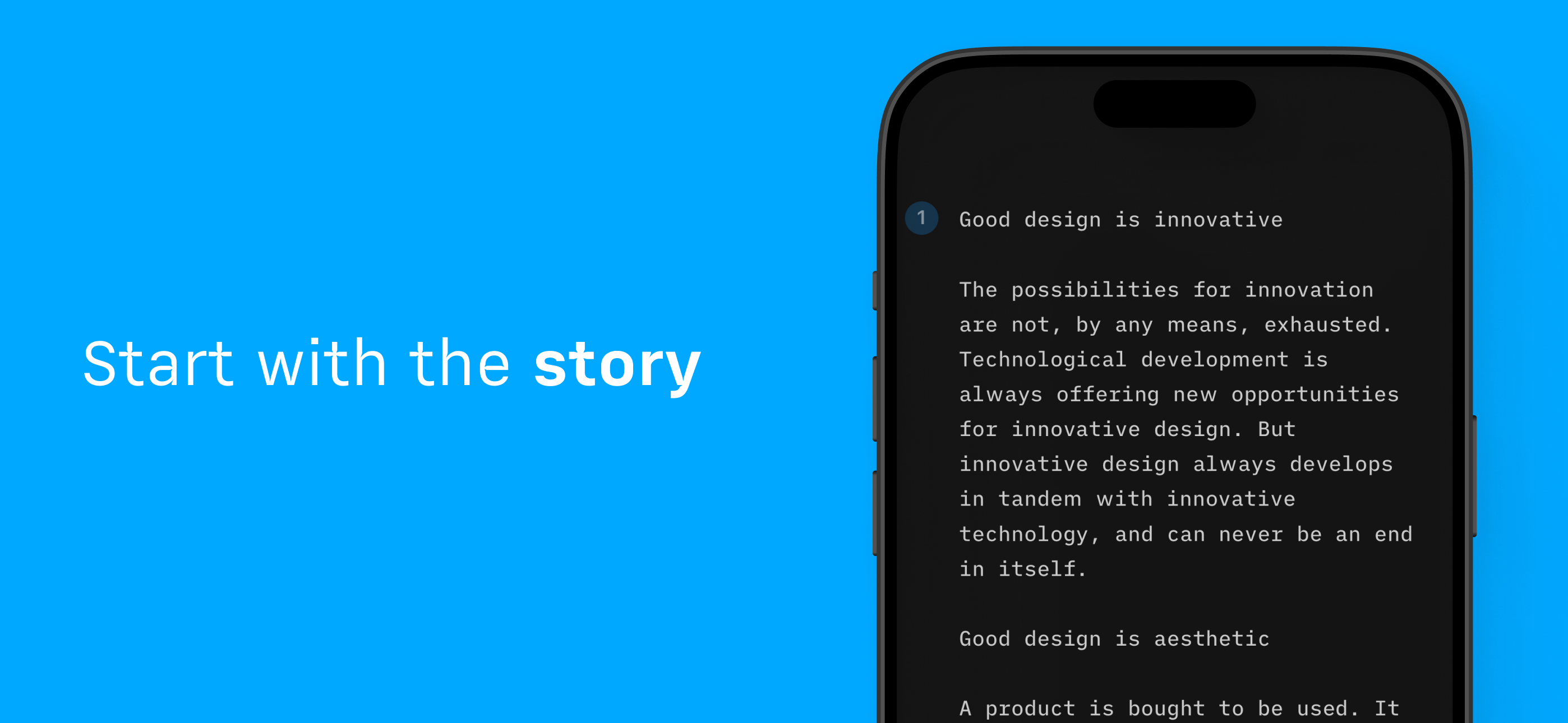 Presentatore IA per iPhone e iPad - App di presentazione basata su Markdown per iPhone e iPad media 3