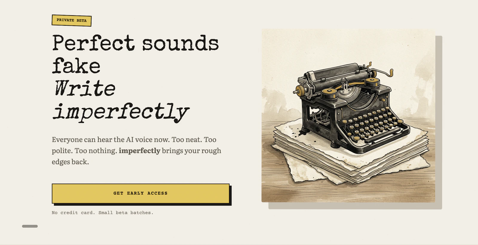 imperfectly screenshot 2