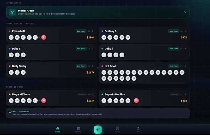 LottoIQ screenshot 2