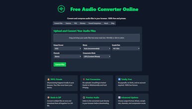 Free Audio Converter Online gallery image