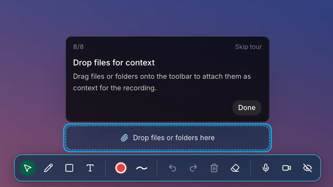 Annotate: File Drop product