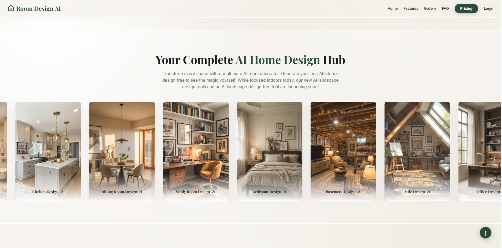AI Room Design gallery image