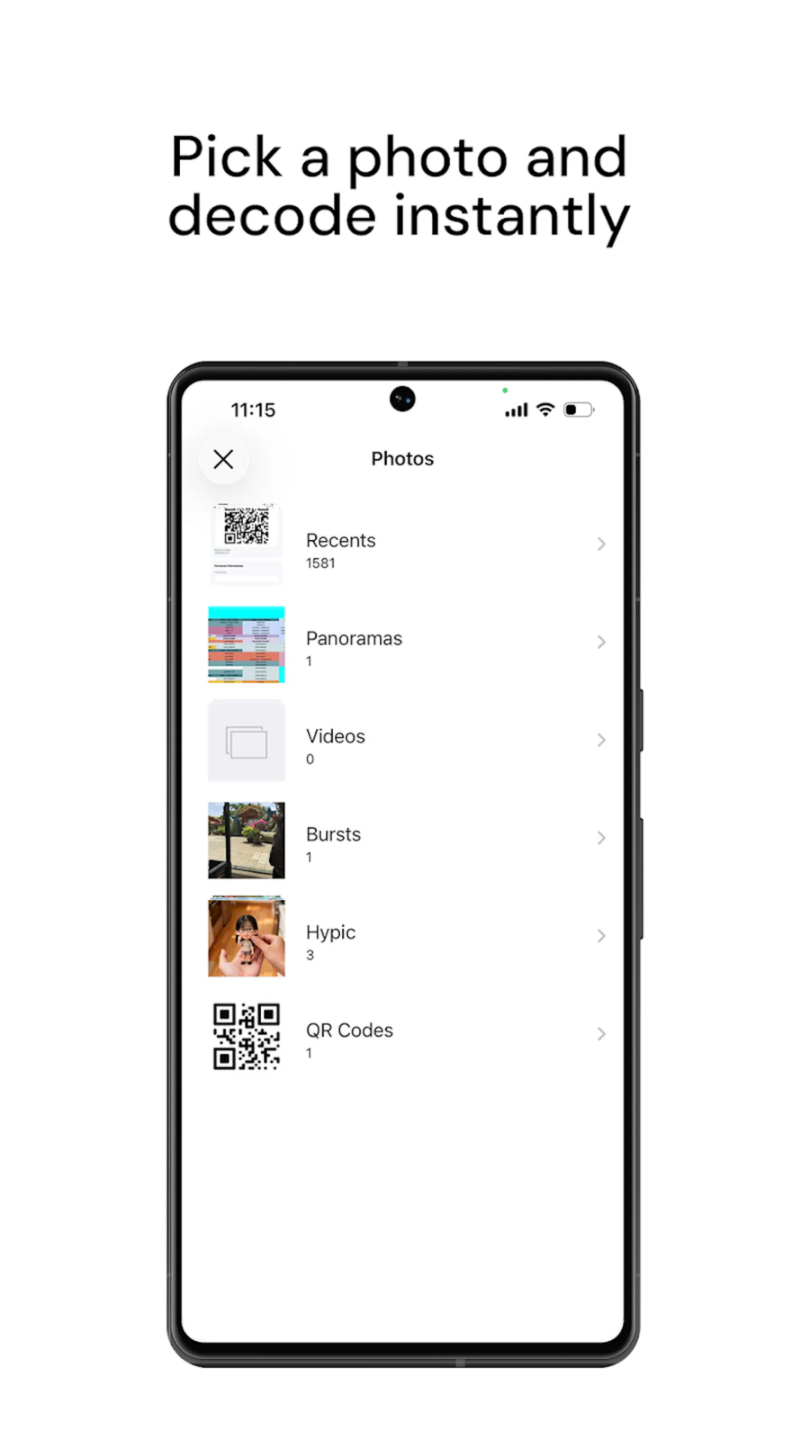 ScanQR - QR Code & Barcode screenshot 3