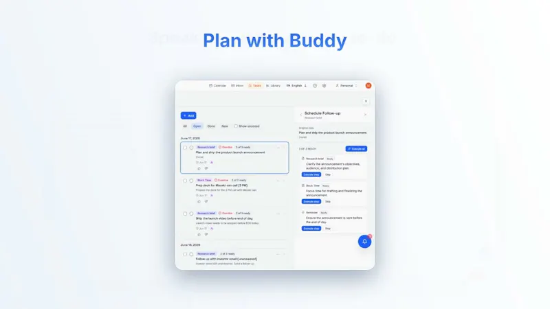 Buddy AI Note screenshot 1 (video preview)