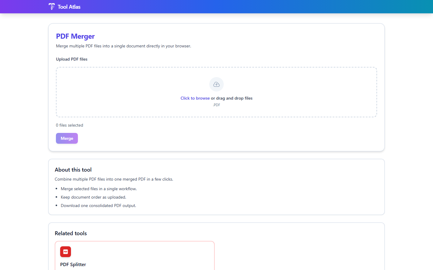 Tool Atlas: Free Online Toolbox gallery image
