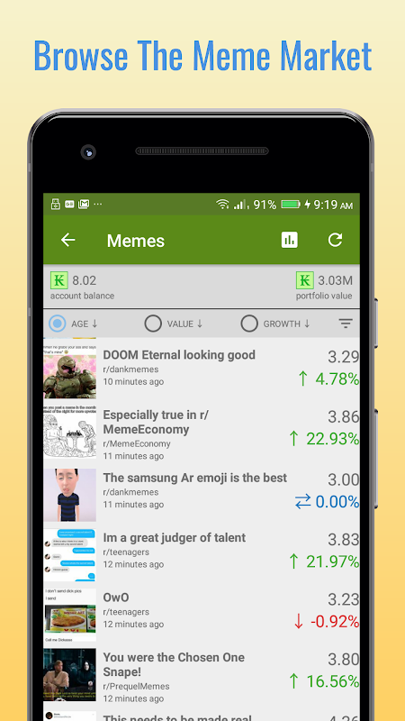 Meme Exchange - Meme Stock Market gallery image