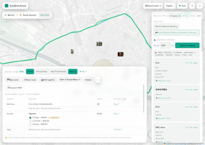 EuroDrive Scout screenshot 2