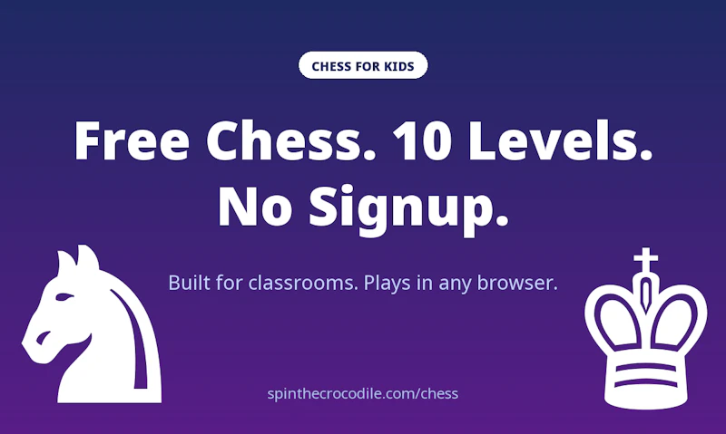 https://spinthecrocodile.com/chess screenshot 7