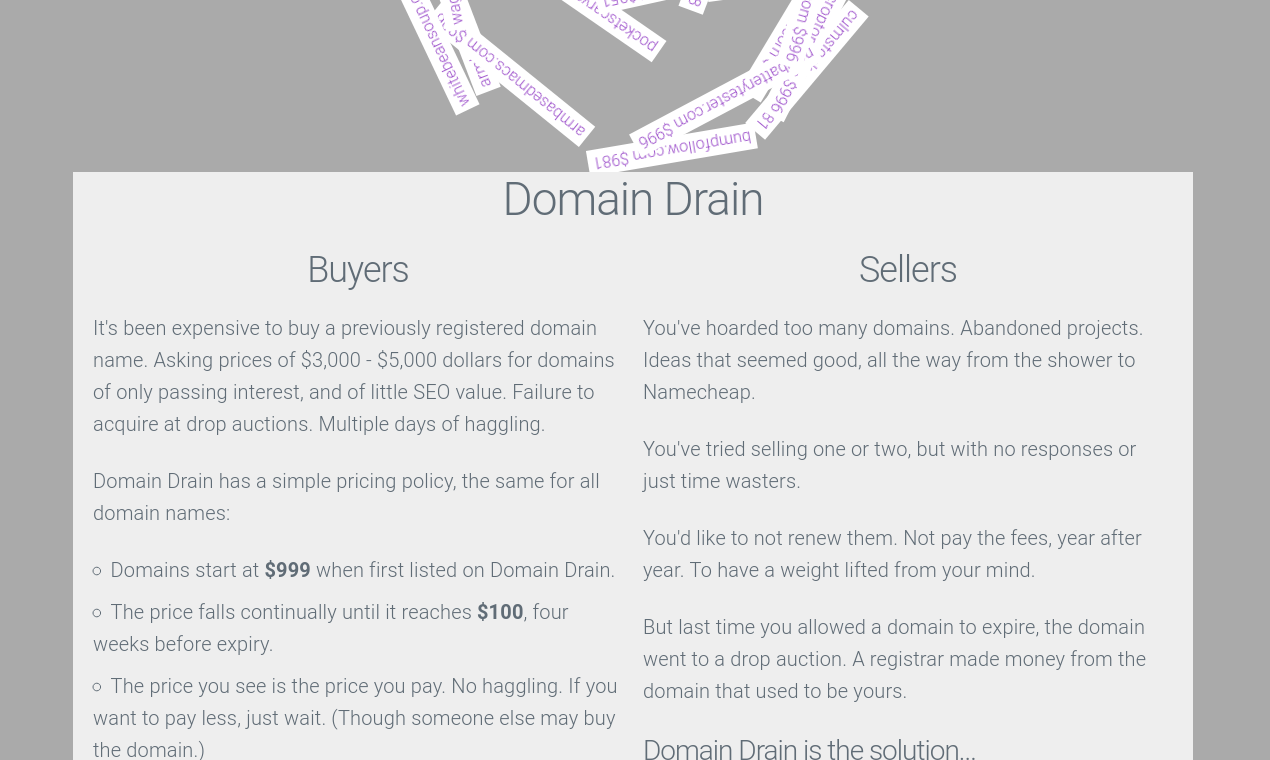 Domain Drain gallery image
