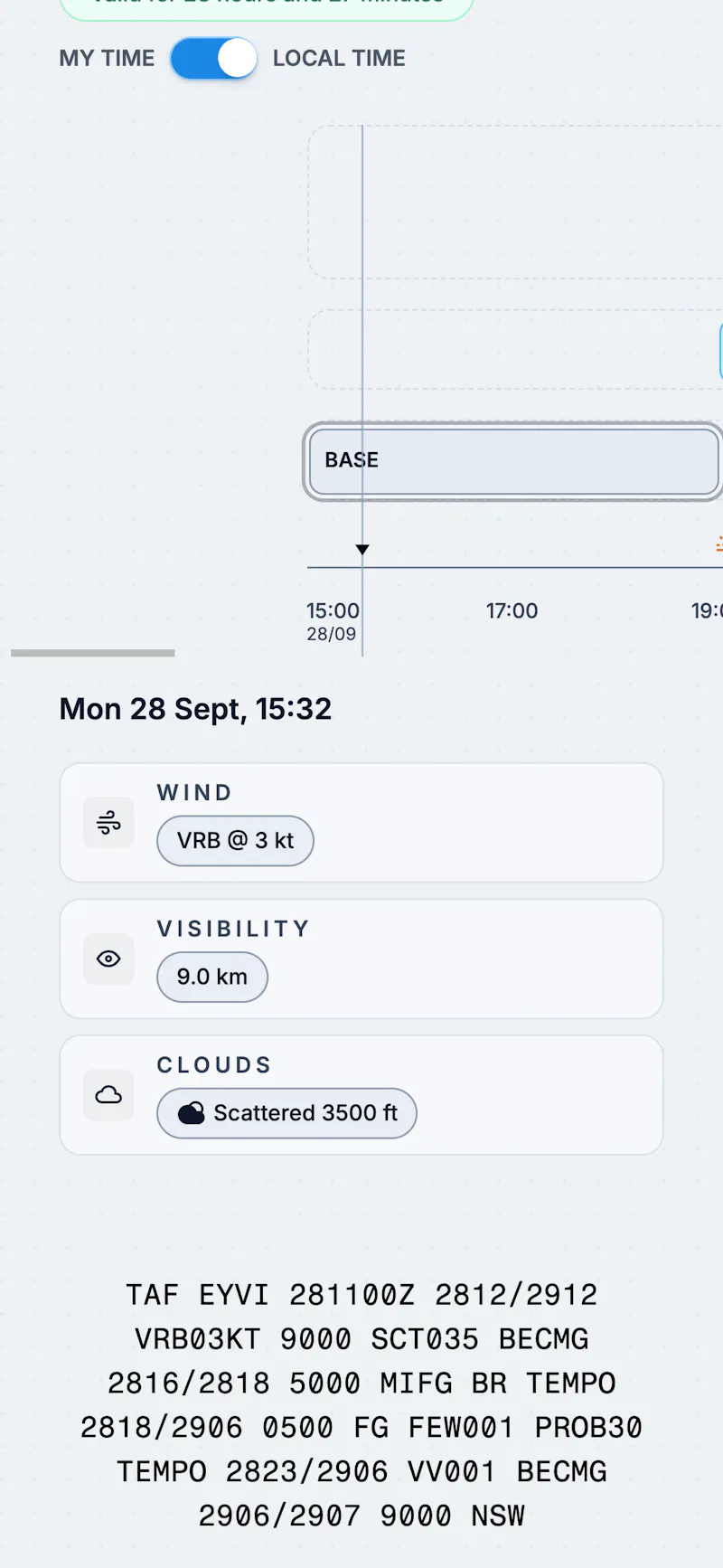 metar.lt screenshot 4