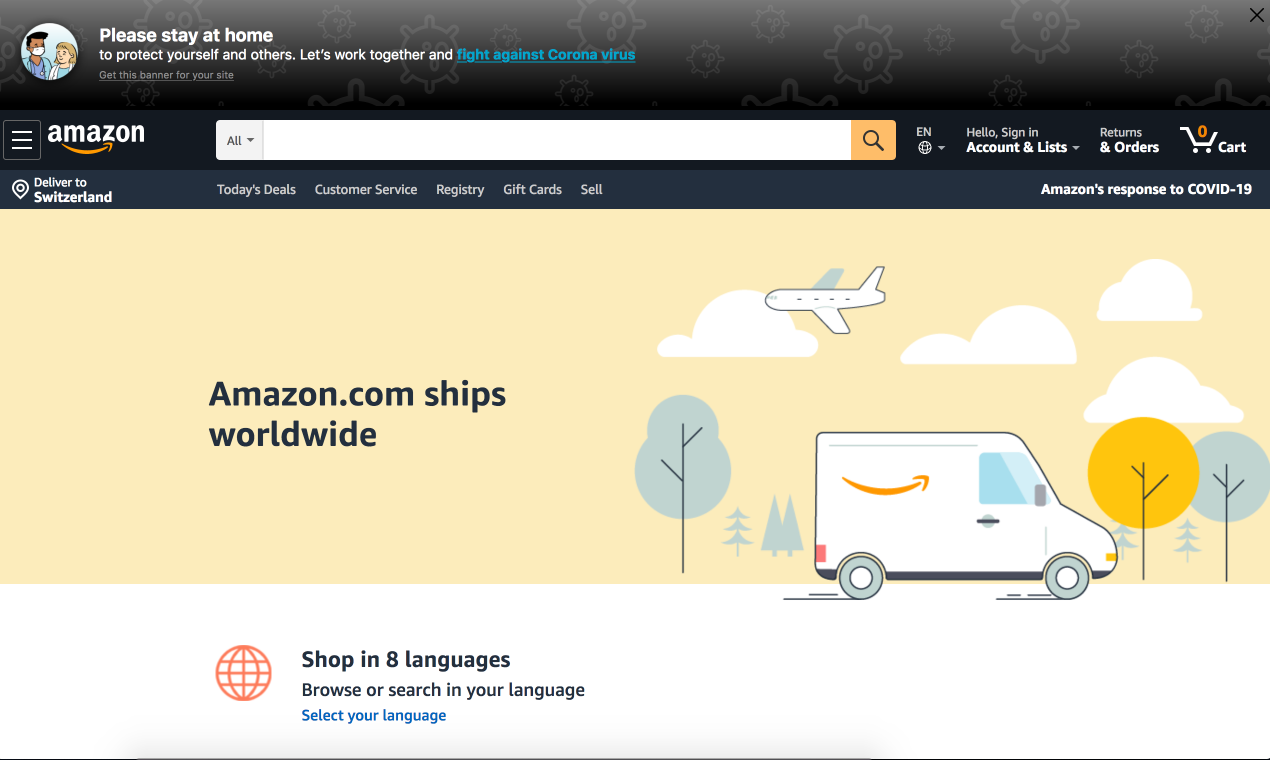 Stay at Home Banner gallery image