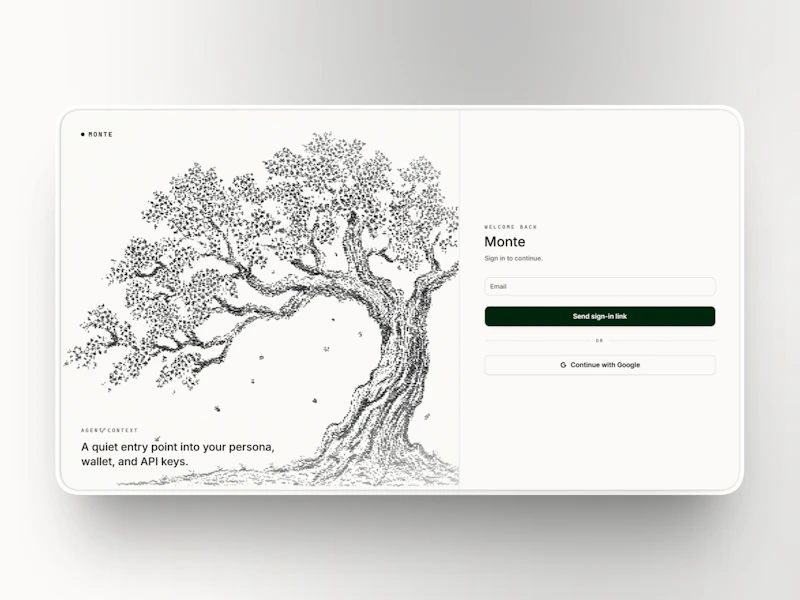 Monte screenshot 3