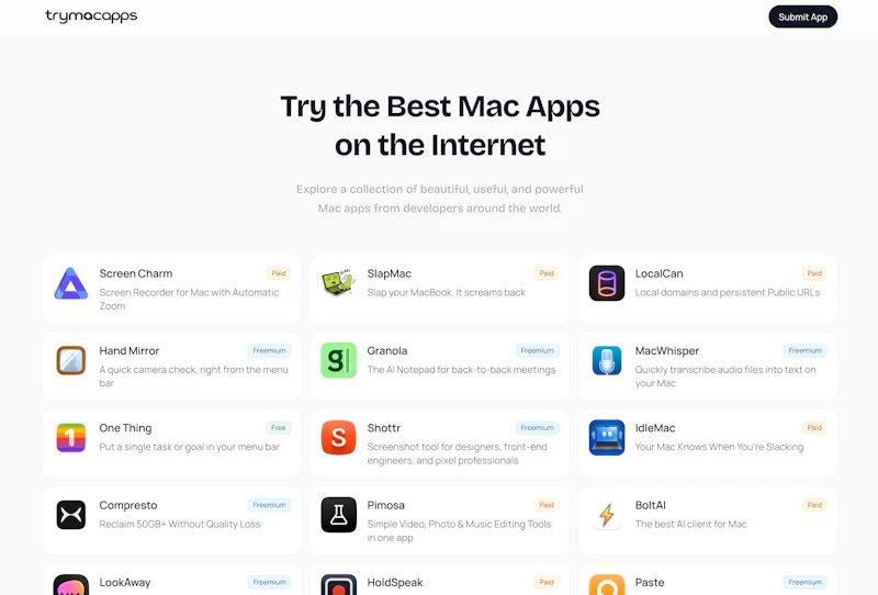 Try Mac Apps screenshot 1