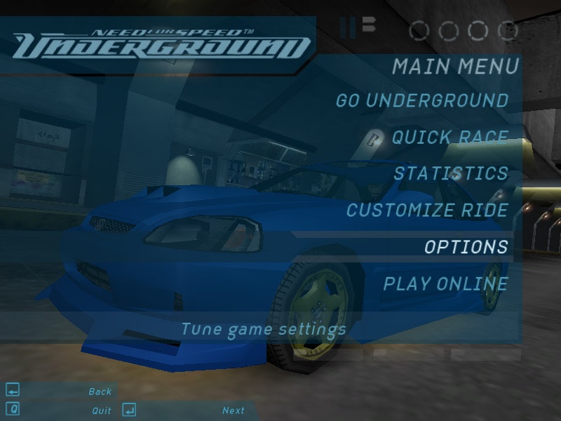 속도 지하 정식 버전이 필요합니다 - NFS Underground 2, NFSU 2, Speed ​​Underground PC 필요 미디어 3