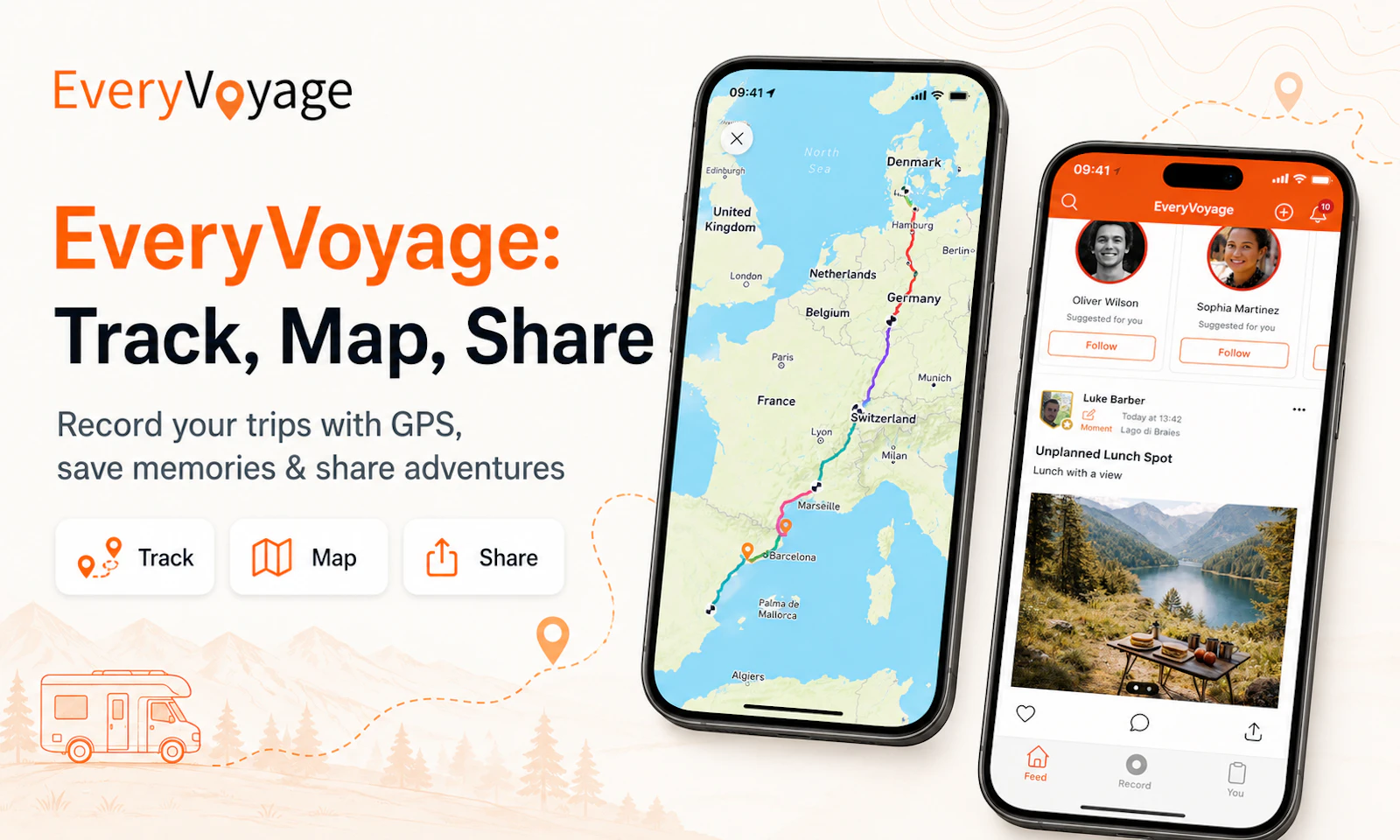 EveryVoyage: Track, Map, Share screenshot 3