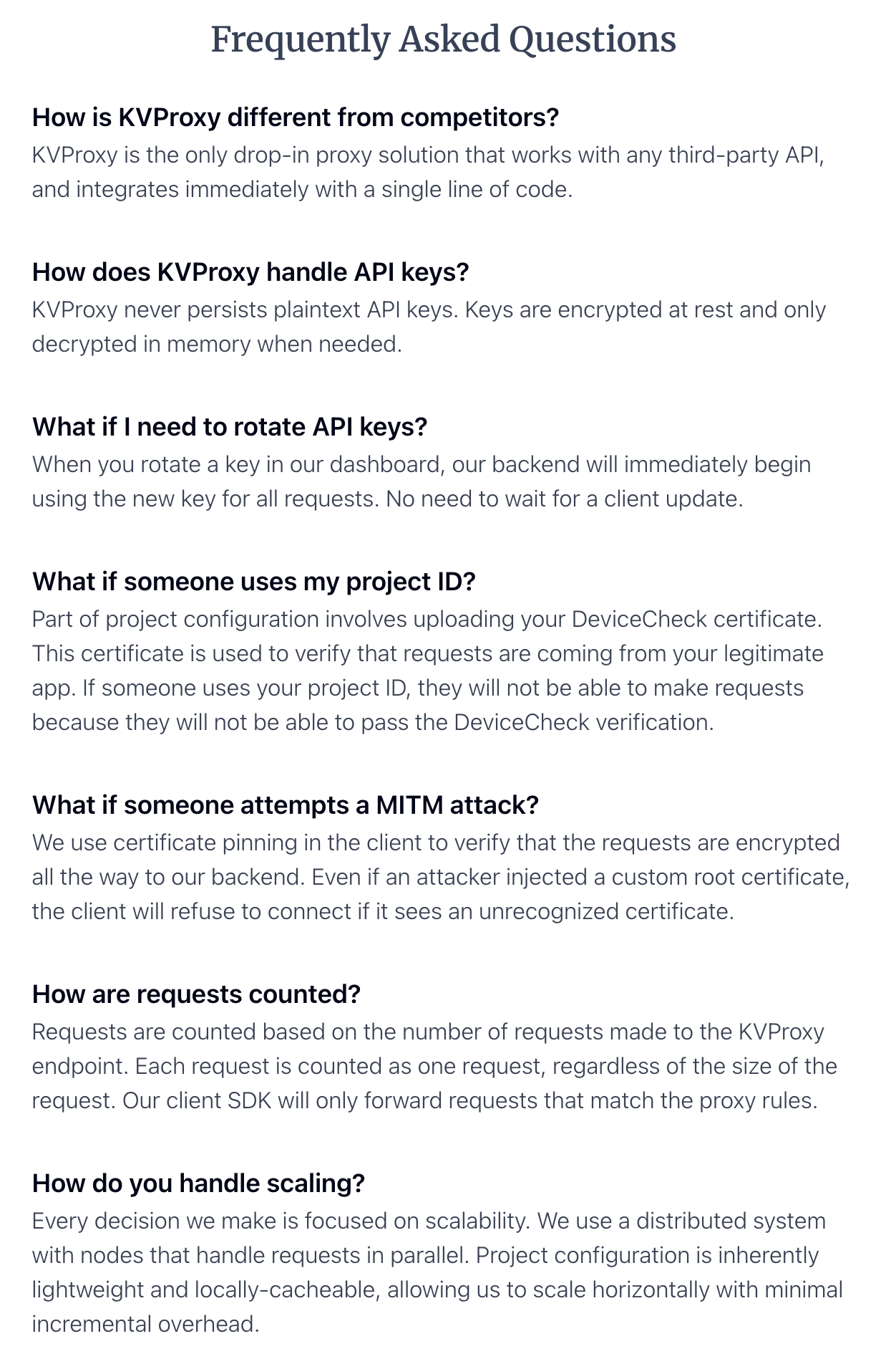 KVProxy - Screenshot 3 showing product features and functionality
