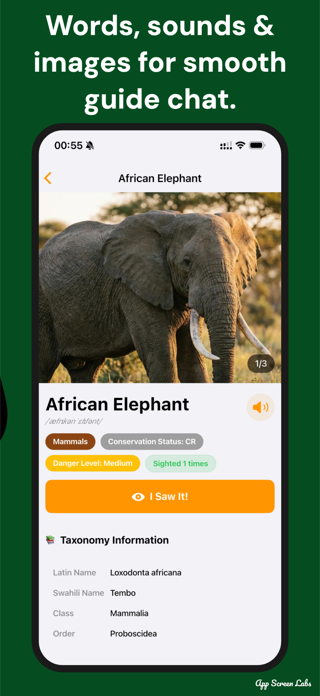 SafariLingo - Screenshot 4 showing product features and functionality