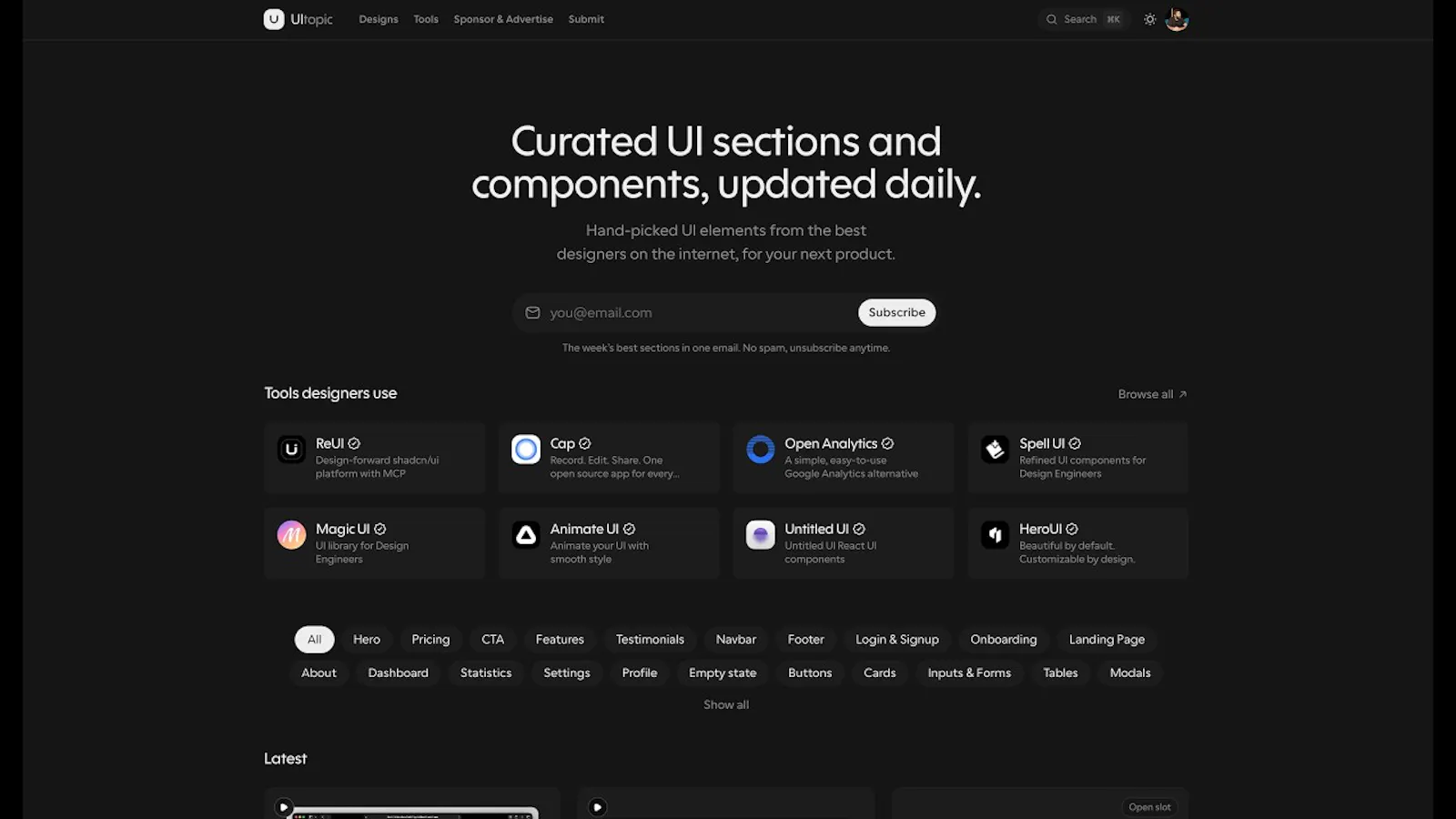 UItopic screenshot 1 (video preview)